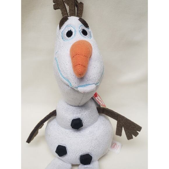 Disney TY Sparkle Olaf The Beanie Babies Collection Disney Frozen - Picture 2 of 9